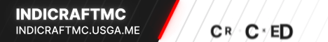 IndiCraftMC banner IndiCraftMC Minecraft server banner