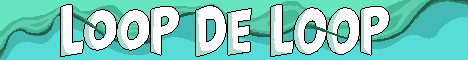 Loop De Loop banner Loop De Loop Minecraft server banner