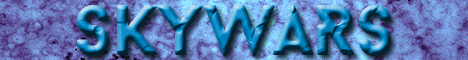 SkyWars banner SkyWars Minecraft server banner