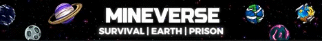 Mineverse banner Mineverse Minecraft server banner