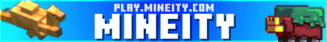 Mineity banner Mineity Minecraft server banner
