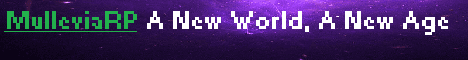 MulleviaRP banner MulleviaRP Minecraft server banner