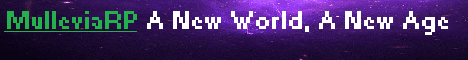 MulleviaRP banner MulleviaRP Minecraft server banner