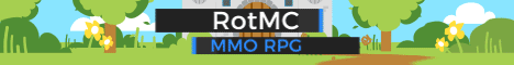 RotMC banner RotMC Minecraft server banner