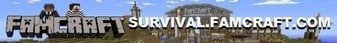 FamCraft banner FamCraft Minecraft server banner