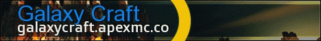 Galaxy Craft banner Galaxy Craft Minecraft server banner