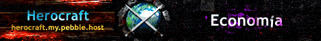 Herocraft - SemiRPG banner Herocraft - SemiRPG Minecraft server banner