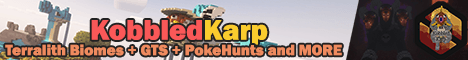 KobbledKarp banner KobbledKarp Minecraft server banner