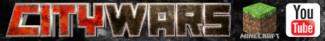Citywars Minecraft banner Citywars Minecraft Minecraft server banner