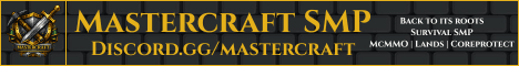 Mastercraft SMP banner Mastercraft SMP Minecraft server banner