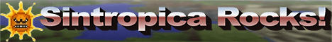 Sintropica Rocks banner Sintropica Rocks Minecraft server banner