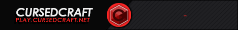Cursed Network banner Cursed Network Minecraft server banner