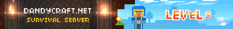 DandyCraft banner DandyCraft Minecraft server banner