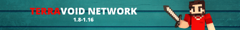 Terravoid banner Terravoid Minecraft server banner