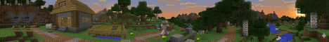 Default Survival banner Default Survival Minecraft server banner