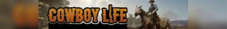 Cowboy SMP banner Cowboy SMP Minecraft server banner