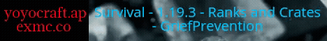 YoyoCraft banner YoyoCraft Minecraft server banner