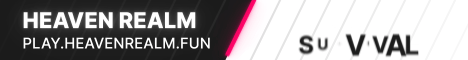 Heaven Realm banner Heaven Realm Minecraft server banner