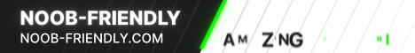 Noob-Friendly banner Noob-Friendly Minecraft server banner