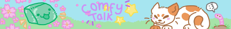 ComfyTalk banner ComfyTalk Minecraft server banner