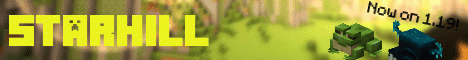 Starhill Site banner Starhill Site Minecraft server banner