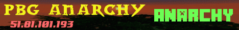 Predominantly Bad Gamers banner Predominantly Bad Gamers Minecraft server banner
