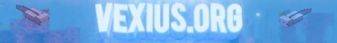 Vexius Network banner Vexius Network Minecraft server banner