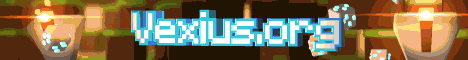Vexius Network banner Vexius Network Minecraft server banner