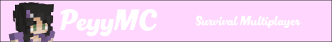 PeyyMC banner PeyyMC Minecraft server banner