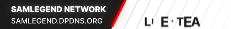 SamLegend Network banner SamLegend Network Minecraft server banner