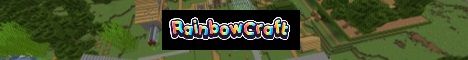 RainbowCraft banner RainbowCraft Minecraft server banner