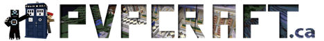 PVPCraft banner PVPCraft Minecraft server banner