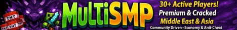 MultiSMP banner MultiSMP Minecraft server banner