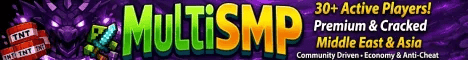 MultiSMP banner MultiSMP Minecraft server banner