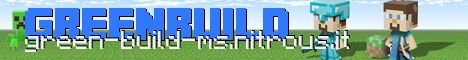 GreenBuild banner GreenBuild Minecraft server banner