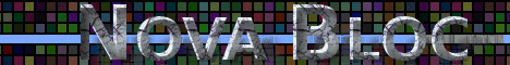 Nova Bloc banner Nova Bloc Minecraft server banner