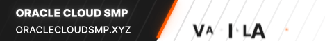 Oracle Cloud SMP banner Oracle Cloud SMP Minecraft server banner