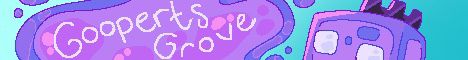 Gooperts Grove banner Gooperts Grove Minecraft server banner