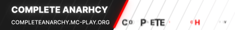 Complete Anarchy Life Steal banner Complete Anarchy Life Steal Minecraft server banner