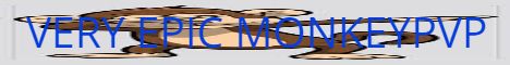 MonkeyPVP banner MonkeyPVP Minecraft server banner