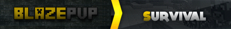 BlazePVP banner BlazePVP Minecraft server banner