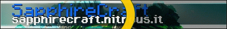 SapphireCraft banner SapphireCraft Minecraft server banner