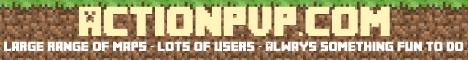 ActionPVP banner ActionPVP Minecraft server banner