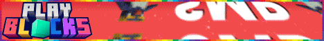 Playblocks banner Playblocks Minecraft server banner