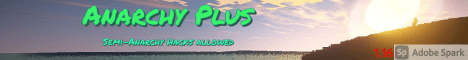 AnarchyPlus banner AnarchyPlus Minecraft server banner