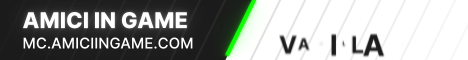 Amici In Game banner Amici In Game Minecraft server banner