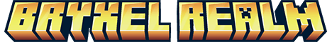 Bryxel Realm banner Bryxel Realm Minecraft server banner