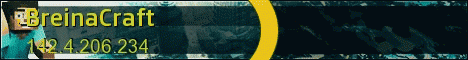 BreinaCraft banner BreinaCraft Minecraft server banner