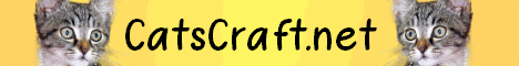 CatsCraft banner CatsCraft Minecraft server banner