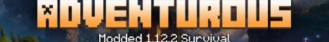 Adventurous banner Adventurous Minecraft server banner